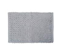 Alfombra baÑo gris 50 x 75cm
