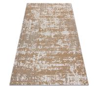 Alfombra CASA ECO sisal BOHO vintage 2809 crema / amarillo alfombra reciclada 153x220 cm