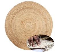 Alfombra Corredor Pasillo Esterilla Yute Natural 200cm Boho Vintage