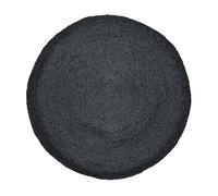 Alfombra Corredor Tapete Jute Negro Boho Vintage Estilo Orient 80cm Deko