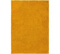 Alfombra de alta calidad lavable Interiyou, modelo Sofia, color amarillo, 120x170 cm