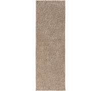 Alfombra de alta calidad lavable Interiyou, modelo Sofia, color beige, 80x250 cm