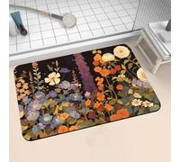 Alfombra de Baño Antideslizante Absorbente Spring 160x230cm Alfombrilla Ducha Suave y Suelo de Secado Rápido, Piedra Diatomita Alfombra Baño, Bath Mat para Puerta Cocina Recibidor y Lavandería 16-1356
