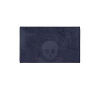 Alfombra de baño calavera azul marino scalpers home