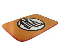 Alfombra de Baño DBZ Fizz Creations Naranja Mediana Lavable a Máquina