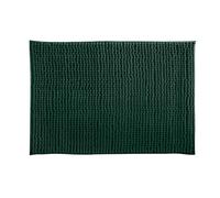 MSV Alfombra de baño Chenilla microfibra pelo largo antideslizante lavable Verde pastel 60x90 cm