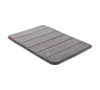 Alfombra de baño Nuvola (60 x 40 cm, Poliéster, Gris)