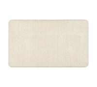 Alfombra de baño SANTA plano antideslizante suave - blanco 50x80 cm