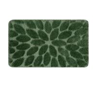 Alfombra de baño SUPREME STONES piedras antideslizante suave - verde 50x80 cm