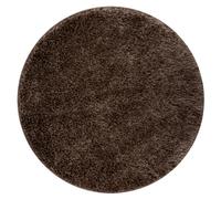 Alfombra de baño SYNERGY círculo glamour antideslizante suave - lurex beige circulo 100 cm