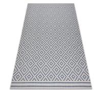 Alfombra de cuerda sisal FLAT 48357/951 Cuadrados 160x230 cm