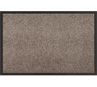 Alfombra de entrada beige de vidaXL, 120 x 80 x 1,2 cm, de felpa