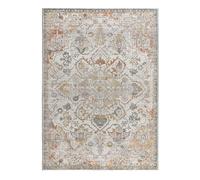 Alfombra de estilo vintage de pelo corto beige samara, 160x230 cm - atticgo