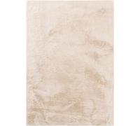 Alfombra de imitación de piel Interiyou, modelo Fargo, color beige, 160x230 cm