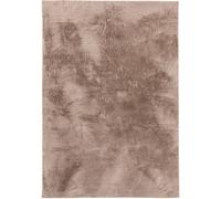 Alfombra de imitación de piel Interiyou, modelo Fargo, color taupe, 160x230 cm
