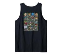 Alfombra de Juego en la Espalda de papá Toy City Cars Kids Camiseta sin Mangas