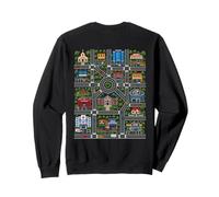 Alfombra de Juego en la Espalda de papá Toy City Cars Kids Sudadera
