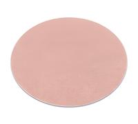 Alfombra de lavado moderna LINDO circulo rosa antideslizante peluda circulo 200 cm