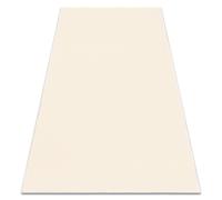 Alfombra de lavado moderna LINDO crema antideslizante peluda 80x150 cm