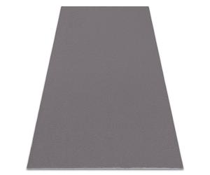 Alfombra de lavado moderna LINDO gris antideslizante peluda 80x150 cm
