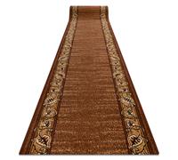 Alfombra de pasillo BCF FELIKS marrón 64 cm 64x340 cm