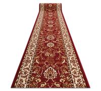 Alfombra de pasillo BCF MORAD Klasyk clásico burdeos 100 cm 100x300 cm