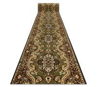 Alfombra de pasillo BCF WIOSNA verde 80 cm 80x660 cm