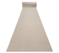 Alfombra de pasillo CASABLANCA LOOM crema lazo suave Interior y exterior 80 cm 80x480 cm