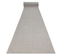 Alfombra de pasillo CASABLANCA LOOM plata lazo suave Interior y exterior 100 cm 100x340 cm