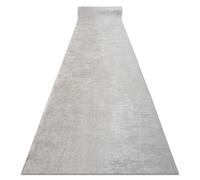 Alfombra de pasillo con refuerzo de goma LOTUS SMOOTH 52420 Melange beige lavable 150cm 150x440 cm