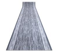 Alfombra de pasillo con refuerzo de goma RAMA gris 67cm 67x830 cm