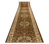 Alfombra de pasillo HEAT-SET ROYAL AGY 0521 marrón 90 cm 90x500 cm