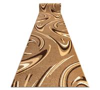 Alfombra de pasillo KARMEL FRYZ - COFFEE marrón claro 80 cm 80x110 cm