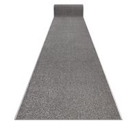 Alfombra de pasillo KARMEL llanura un color gris 140 cm 140x140 cm