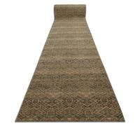 Alfombra de pasillo lana KESHAN 1044/53533 Oriental beige / verde 80cm 80x110 cm