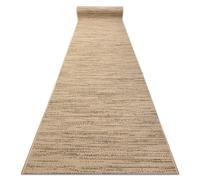 Alfombra de pasillo sisal SION 5302 Mezcla Tejido plano beige 120 cm 120x500 cm