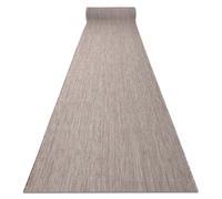 Alfombra de pasillo sisal SION Mezcla Tejido plano beige 150cm 150x1200 cm