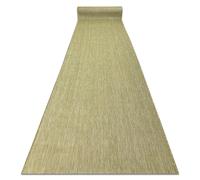 Alfombra de pasillo sisal SION Mezcla Tejido plano verde 120cm 120x280 cm