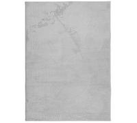 Vidaxl Alfombra Pelo Corto Look Escandinavo IZA 240x340 Cm - Color Antracita, Crema, Gris Gray