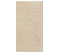Alfombra de pelo corto Unyqoos®, 80 x 150 cm, color beige – 100% polipropileno, altura del pelo de 10 mm, 1.600 g/m², base de fieltro, apta para suelo radiante, hipoalergénica