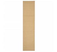 Alfombra De Sisal Natural 80x350 Cm Vidaxl