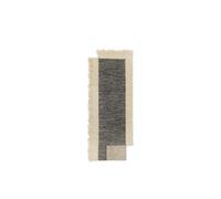 Alfombra de Suelo para Mostrador 80x200 cm Antracita/ Marfil