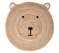Atmosphera Alfombra infantil Ourson – Yute D100 cm