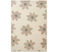 Alfombra infantil Bloomy de Hanse Home, diseño de animales, alfombra de juego, resistente, ideal para habitaciones infantiles, color crema - 160x235 cm