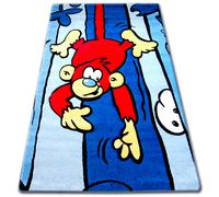 Alfombra infantil HAPPY C176 azul Mono 240x330 cm