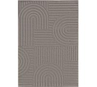 Alfombra Interiyou, color grisáceo claro, modelo Lecce, 200x290 cm