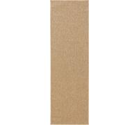 Alfombra Interiyou para interior y exterior, modelo Asti, color beige, 80x300 cm