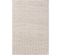 Alfombra Interiyou Teppich Cannes, color crema, modelo C1, dimensiones 200x300 cm