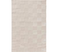 Alfombra Interiyou Teppich Cannes, color crema, modelo F1, 200x300 cm