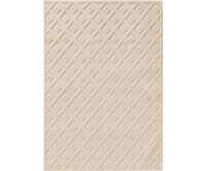 Alfombra Interiyou Teppich, color crema, modelo Lecce, dimensiones 160x230 cm